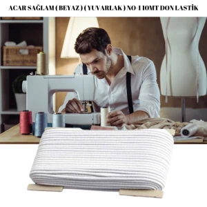 ACAR  BEYAZ  NO-1 10MT DON LASTİK
