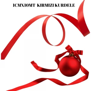 AKEL 1CMX10MT KIRMIZI KURDELE