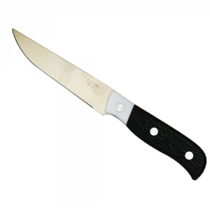 ARSHIA-475 ( 6" & BÜYÜK BOY ) ( KEMİK SIRTLI & SİYAH BEYAZ SAPLI ) SEBZE & EKMEK BIÇAK (BRKT-583126)*12X40