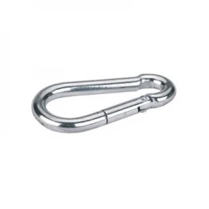 DÖRTEL 6MM KÜÇÜK BOY KARABİNA YAYLI KANCA*10X100
