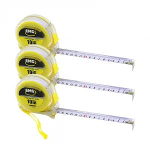 EMG MEASURING TAPE HRD-180 ( 10MTX25MM ) ( ŞEFFAF ) ŞERİT METRE*6X12