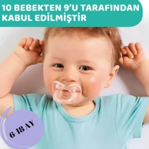 FATOŞ BEBE - 6-18 AY KOMPLE SİLİKON KLASİK EMZİK