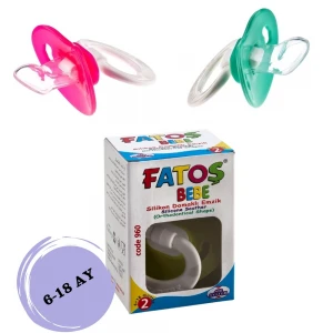 FATOŞ BEBE - 6-18 AY SİLİKON DAMAKLI EMZİK