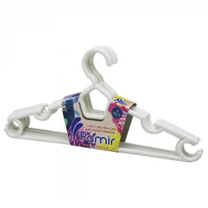 PAMİR PMR-104 ( 6PCS ) PLASTİK KARİZMA ELBİSE ASKISI*48