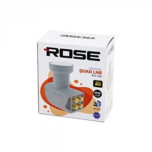 ROSE RLE-400 ( 4LÜ ) UYDU ( LNB ) UNIVERSAL QUAD ( FULL HD & 3D & 0.1dB )*100
