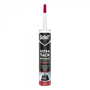 SELSİL ( 290ML ) (ULTRA TACK NO NAIL) MONTAJ YAPIŞTIRICI (METAL & CAM & PLS.& AHŞAP & BETON) BEYAZ ( 350KG)*12=K