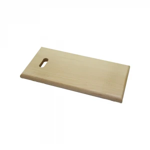 TARAKLI TRK-232 ( 20X40CM ) ( KALIN=2.5CM ) AHŞAP KESİM PANOSU & ET TAHTASI ( EL GEÇMELİ KULP )*40