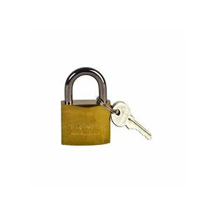TUĞRA ÇELİK ( 25MM & SARI ) ASMA KİLİT*12X50