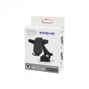 WINBOSS CAR-04 ARAÇ & OTO TELEFON TUTUCU ( 360° KADEMELİ-UZAYAN-KISALAN KOL ) (VANTUZLU & OYNAR BAŞ VE KOLLAR)*100