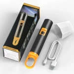 ZOOM EL FENERİ &POWERBANK METAL KASA &SU GEÇİRMEZ