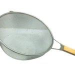 BALSA BLS-ASS-25 ( 24CM ) AHŞAP SAPLI SEPET TEL SÜZGEÇ*48