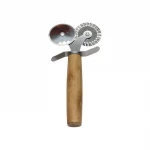 BAYSA-676 ( ÇİFT BAŞLI ) ( AHŞAP SAPLI ) HAMUR PİZZA RULETİ*240