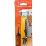 BOTTLE CORKSCREW ( BAYSA 174 ) OPENER-174 ( 3IN1 ) EKO METAL AÇACAK*10X36