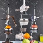 COOKER CKR-700 SANAYİ TİPİ KOLLU MEYVE SIKACAK PRESİ*4