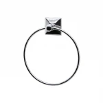 DELUX BANYO-517 ( YAPIŞKANLI ) ( YUVARLAK ) METAL HAVLULUK*50