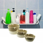 3 LÜ SET HASIR SEPET ORGANİZER