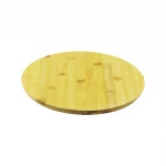 DMR HOME DMR-4944 ( YUVARLAK=30CM ) ( DÖNER TABLALI ) AHŞAP BAMBU SUNUM TEPSİSİ & MİNİ SOFRA*12