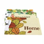 DMR HOME DMR-8400 ( RESİMLİ & WELCOME HOME ) ( 37X57CM ) ( KAUÇUK PLASTİK ) KAPI PASPASI*100