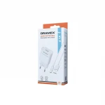 DRAMEX D21T CHARGER ADAPTER ( TYPE-C ) USB ( SET ) 2.1A EV ŞARJ ALETİ*120