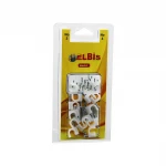 ELBİS-04  NO-3 ÇELİK ÇİVİLİ KROŞE *12X24