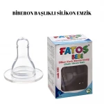 FATOŞ BEBE - BİBERON BAŞLIKLI SİLİKON EMZİK