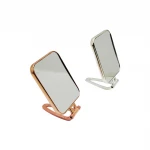 GOLDEN ANGEL GLD-AYN-102 ( KARE ) ( GOLD & GÜMÜŞ PLS.ÇERÇEVE ) MAKYAJ AYNASI ÇİFT YÖNLÜ*72
