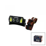 SENSÖRLÜ 2 GÖZ LED & 1RENKLİ LED KAFA LAMBASI FENER