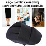 HUZUR  PAÇA LASTİK YASSI GENİŞ 10MT-1.5CM