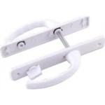 İBİCO POŞETLİ ( BANYO-WC & KİLİTLİ ) ( BEYAZ ) PVC KAPI KOLU*50