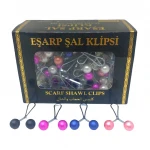 İBİCO BAŞÖRTÜ & ŞALP KLİPSİ (100 ADET)