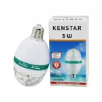 KENSTAR ( 3W ) DÖNEBİLEN ( DİSKO ) RENKLİ LED LAMBA & AMPUL ( TAM RENKLİ ) ( 170-265V )*160