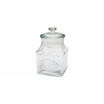 KRD HOME-4480 LİZZY ( KÜÇÜK ) VAKUM KAPAK ÇİZGİLİ CAM KAVANOZ*24