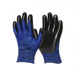 MAFEL MF-002 ( ZEBRA ) ( MAVİ SİYAH ) İŞÇİ ELDİVEN 10XL*12X50