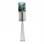 8'li Metal Top Uçlu Krom Saplı Çırpıcı