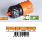 MEDALYAN MD-325  1/2 HORTUM BAĞLANTI ADAPTÖRÜ STOPLU*30X24