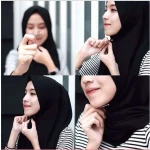 MLS EŞARP 12'Lİ SİYAH BAŞÖRTÜ & ŞAL KLİPSİ