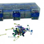 MLS SAFETY PINS-988 ( RENKLİ ) 50PCS.PLS.KUTU NO-00" MİNİ ÇENGELLİ İĞNE*36X40