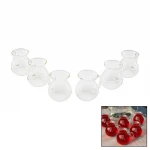 NEWLİFE CLKN-2122 ( 6PCS ) ( 200ML ) ( TERMİSİL & ISIYA DAYANIKLI ) KULPLU TOMBUL CAM BARDAK (BOROSİLİKAT)*12=K