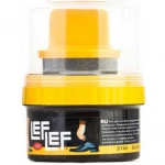 NURİ LEFLEF ( HAZIR ) ( CİLALI SÜNGERLİ ) ( SİYAH ) KREM AYAKKABI BOYASI 60ML*12X6