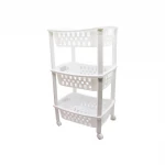 ORGANİZERS ORG-78 3 KATLI SEPET DÜZENLEYİCİ  & RAF ÜNİTESİ TEKERLEKLİ ( 400X295X700MM )*12