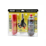 PROFESYONEL PÜRMÜZ SETİ - PÜRMÜZ TORCH ÇAKMAK BAŞLIK& KAMP GAZI 400ML& ÇAKMAK GAZI 200ML