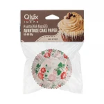 QLUX L-00824 AVANTAJ ( KÜÇÜK YUVARLAK & BROWNI ) ( POŞET AMBALAJ ) ( KAĞIT ) KEK KAPSÜLÜ*50