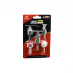 REALÖZS ÖZS-9442 ( 5PCS ) KALIPCI TAŞLAMA SETİ (TEMİZLEME & PARLATMA & ÇAPAK ALMA & PAS SIYIRMA)*200