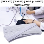 YASSI ( NO-3 ) ( 10MT ) DON LASTİK