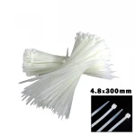 SGS TOOLS SGS-4517 ( BEYAZ ) ( 4.8X300MM ) PLASTİK CIRT KELEPÇE ( 100PCS )*125