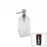 SOAP DISPENS YAKUT-11632 ( 280ML & UZUN ) ( ŞEFFAF & MİKA KRİSTAL ) SIVI SABUNLUK*36