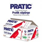 TEBA PRATIC P-1400 ( DİK ) ELEKTRİKLİ PRATİK SÜPÜRGE ( 500W )*2=K
