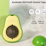 YAPIŞKANLI AVOKADO ŞEKİLLİ KEDİ NANESİ