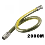 TURCONN ( 200CM ) ( DOĞALGAZ HORTUMU ) FLEX ÇELİK ÖRGÜLÜ*25