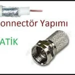 ULBAY ULB-001 ( EF ) ( VİDA ) ( 100PCS ) UYDU KONNEKTÖR*1X100